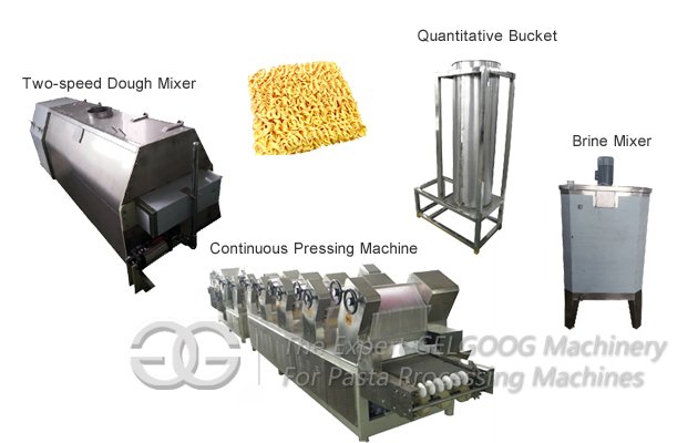 Commercial Fried Instant Noodle Making Machine|Instant Noodles Manufacturing Plant